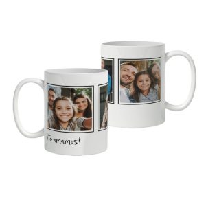 Taza blanca sencilla