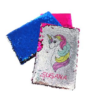 Bloc de notas lentejuelas