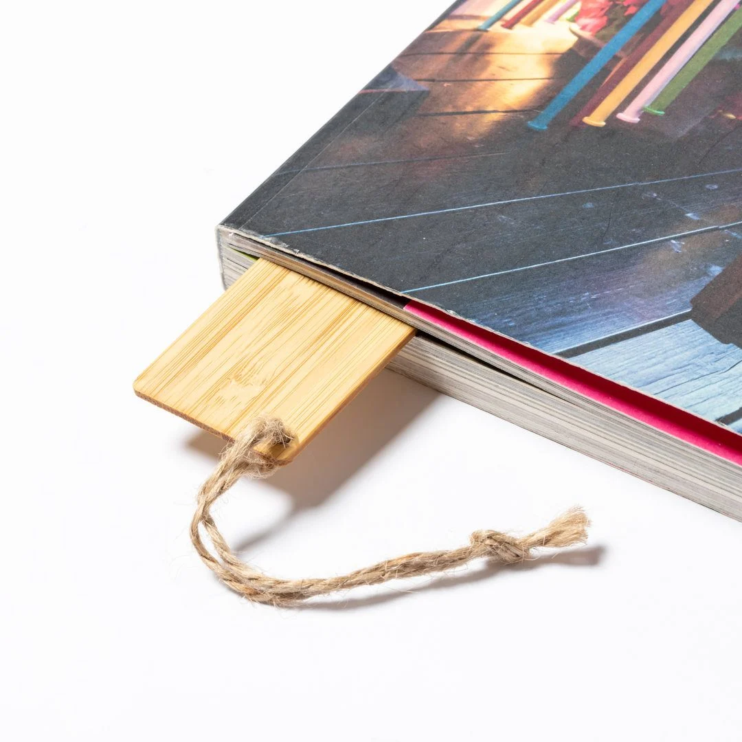 Marcapáginas bambú